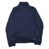 ADIDAS Womens Navy Blue Volleyball Track Jacket UK 18 Polyester Blend Zip Plain