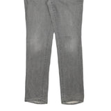 CALVIN KLEIN JEANS Womens Slim Grey Denim W34 L31 Zip Pockets Casual