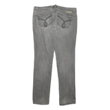 CALVIN KLEIN JEANS Womens Slim Grey Denim W34 L31 Zip Pockets Casual