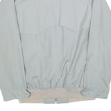 Mens Grey Cotton Blend Casual Jacket M Zip Closure Plain Lightweight