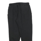 FILA Womens Joggers Black S W28 L26 Regular Fit Tapered Leg Cotton Blend