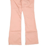 TRUE RELIGION Womens Regular Fit Flared Denim Light W30 L32 Pink Cotton Blend