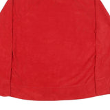 TOMMY HILFIGER Womens Red Patterned Jumper Roll Neck Basic Knit XL Casual