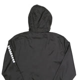 PUMA Mens Black Hoodie Zip Jacket S Polyester Plain Sports Casual Lightweight
