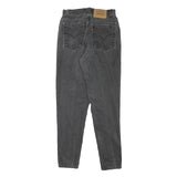 LEVI'S Womens Jeans Black Relaxed Tapered Denim Medium W26 L29 Classic Style