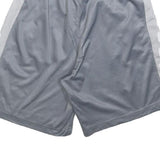 NIKE Mens Grey Sports Casual Polyester Shorts M W30 Lightweight Comfort