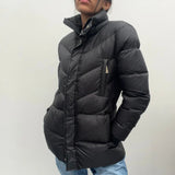 Just Cavalli Puffer - Large Black Nylon