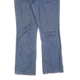 CALVIN KLEIN JEANS Womens Blue Regular Straight Denim Rinse W32 L32 Classic Fit