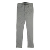 CALVIN KLEIN JEANS Womens Cotton Blend Grey Regular Straight Trousers W28 L31