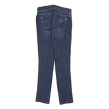 GUESS Womens Blue Slim Skinny Denim Cotton Blend Jeans W28 L32 Stylish Casual