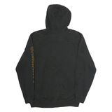 CARHARTT Mens Black Hoodie M Cotton Pullover Sweatshirt Logo Print