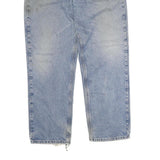 CARHARTT Mens Regular Fit Jeans Blue Denim Zip W38 L32 Classic Cotton Casual
