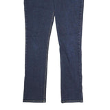 DICKIES Womens Regular Fit Straight Denim Jeans Blue Cotton Blend W34 L32