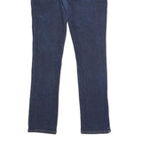 DICKIES Womens Regular Fit Straight Denim Jeans Blue Cotton Blend W34 L32