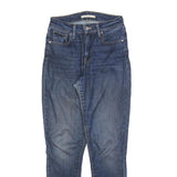 LEVI'S 721 Womens Jeans Blue Slim Skinny Denim Medium Wash W26 L28 Stretch Zip
