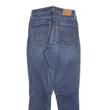 LEVI'S 721 Womens Jeans Blue Slim Skinny Denim Medium Wash W26 L28 Stretch Zip
