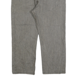 LEVI'S 501XX Mens Jeans Grey Regular Straight Denim Dark W40 L26 Classic Button