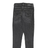 LEVI'S Womens Jeans Black Slim Skinny Denim W24 L29 Stretch Cotton Blend