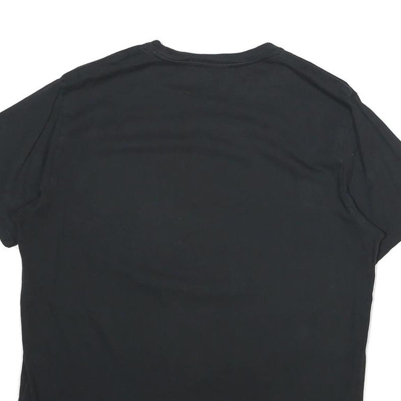 LEVI'S Boys Black Star Wars Darth Vader Graphic T-Shirt L Short Sleeve Crew Neck