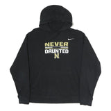 NIKE Mens Black Never Daunted Pullover Hoodie L Cotton Comfort Style