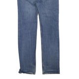 CARHARTT Womens Regular Fit Straight Denim Blue Jeans W32 L32 Zip Cotton Blend