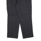 DICKIES Mens Cotton Blend Black Regular Fit Straight Leg Trousers W38 L32