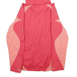 JACK WOLFSKIN Womens Red & Pink Outdoor Jacket M Polyamide Waterproof Zip Hood