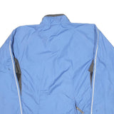 THE NORTH FACE Womens Blue Nylon Jacket M Zip Plain Lightweight Outdoor