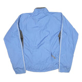 THE NORTH FACE Womens Blue Nylon Jacket M Zip Plain Lightweight Outdoor