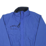 WESTERN CONCEPTS Mens Blue Polyester Blend Zip Jacket L Rimbery Livestock