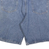 WRANGLER Mens Denim Blue Shorts L W36 Classic Cotton Blend Casual Style