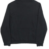 PUMA Womens Black Hoodie L Cotton Blend Classic Logo Pullover