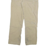CARHARTT Mens Cotton Blend Beige Relaxed Straight Trousers W30 L30 Workwear