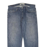 LEVI'S 505 Mens Jeans Blue Regular Straight Denim Medium W38 L30 Classic Fit Zip