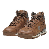 K.SWISS Hiking Boots Brown Faux Leather Mens UK 6