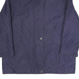 NEWPORT Womens Navy Blue Jacket M Polyester Blend Zip Casual Outerwear