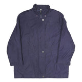 NEWPORT Womens Navy Blue Jacket M Polyester Blend Zip Casual Outerwear