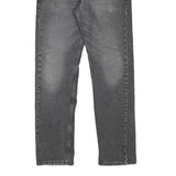 LEVI'S 505 Mens Jeans Grey Regular Straight Denim Medium W33 L30 Classic Zip
