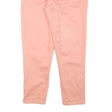 CALVIN KLEIN JEANS Womens Slim Peach Cotton Blend Trousers W29 L24 Casual Smart