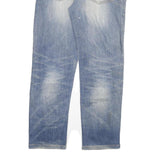 DICKIES Mens Slim Blue Cotton Blend Denim Jeans W28 L28 Classic Zip Pocket