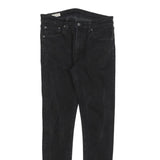 LEVI'S Big E Mens Jeans Black Slim Skinny Denim W32 L32 Classic Zip Closure