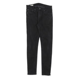 LEVI'S Big E Mens Jeans Black Slim Skinny Denim W32 L32 Classic Zip Closure