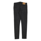 LEVI'S Big E Mens Jeans Black Slim Skinny Denim W32 L32 Classic Zip Closure
