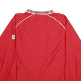 REEBOK Mens Red Wisconsin Crew Neck XL Lightweight Sports Sweatshirt