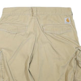 CARHARTT Mens Shorts Beige Cargo Relaxed Fit M W30 Workwear Utility Pocket
