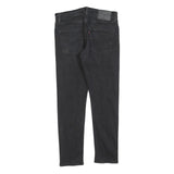 LEVI'S 512 Tapered Mens Jeans Black Slim Tapered Denim W32 L27 Stylish Zip