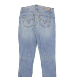 LEVI'S 524 TOO SUPERLOW Womens Jeans Blue Slim Skinny Denim Light W26 L32