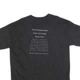 TNT Mens Black Pirate Graphic T-Shirt XL Short Sleeve Crew Neck Cotton Blend