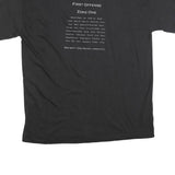 TNT Mens Black Pirate Graphic T-Shirt XL Short Sleeve Crew Neck Cotton Blend