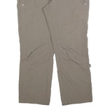 ICEPEAK Womens Polyester Blend Beige Regular Straight Trousers W32 L28 Outdoor